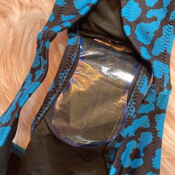 NWT Solid & Striped The Tati Bikini Bottom in Graphic Leopard Print sz L - Picture 8 of 11